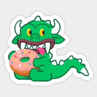 Donut Hodag Sticker